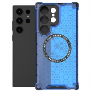 Hoesje Samsung Galaxy S25 Ultra 5g Magsafe-honingraatcompatibel