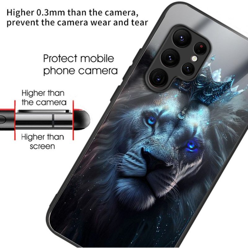 Hoesje Samsung Galaxy S25 Ultra 5g Met Gekroonde Leeuw