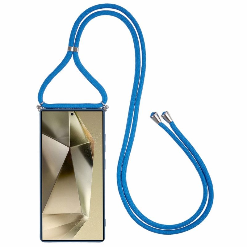 Hoesje Samsung Galaxy S25 Ultra 5g Rubberen Oppervlak Bescherming Hoesje