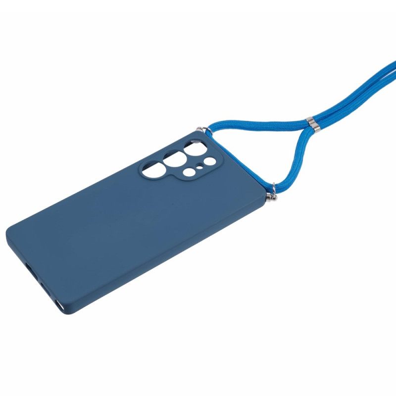 Hoesje Samsung Galaxy S25 Ultra 5g Rubberen Oppervlak Bescherming Hoesje