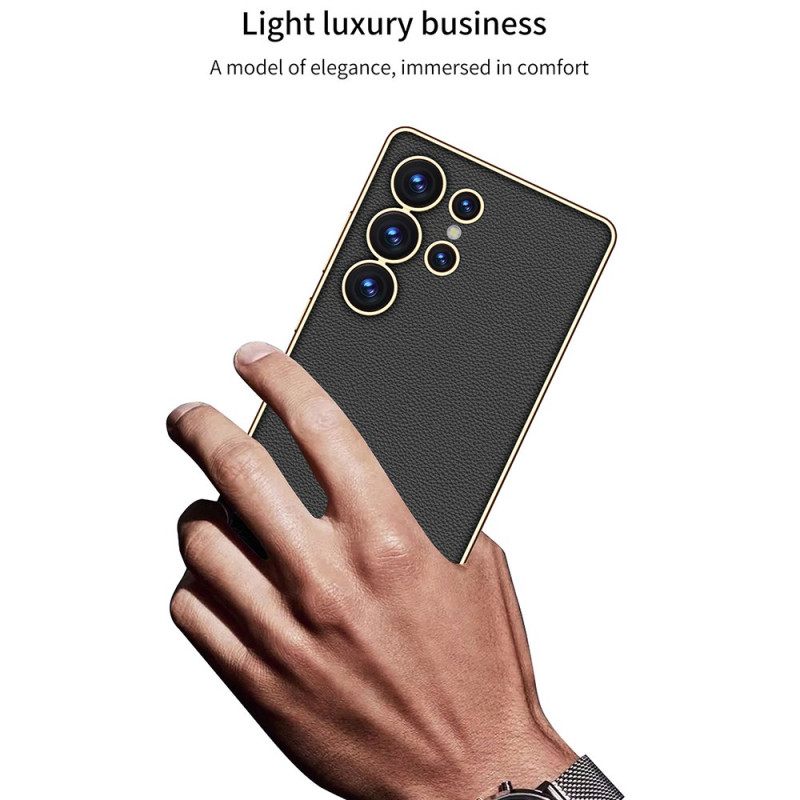 Hoesje Samsung Galaxy S25 Ultra 5g Serie Met Lederlook