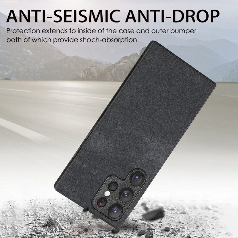 Hoesje Samsung Galaxy S25 Ultra 5g Suède-stijl