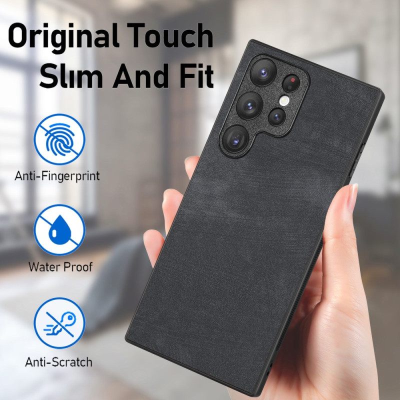 Hoesje Samsung Galaxy S25 Ultra 5g Suède-stijl