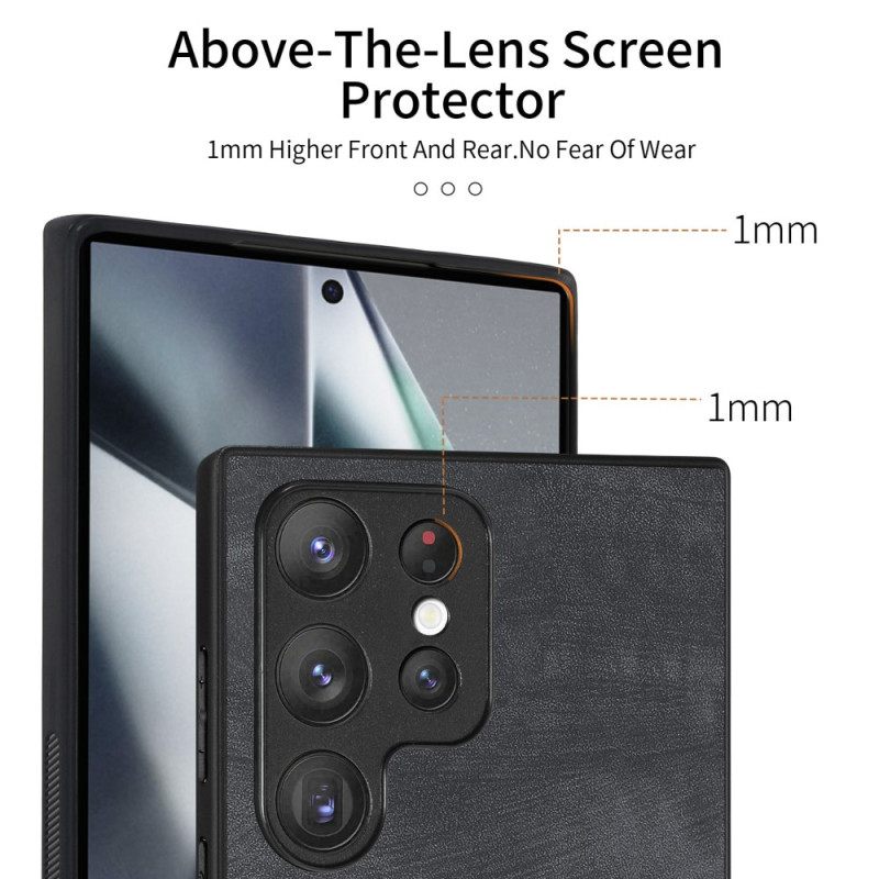 Hoesje Samsung Galaxy S25 Ultra 5g Suède-stijl