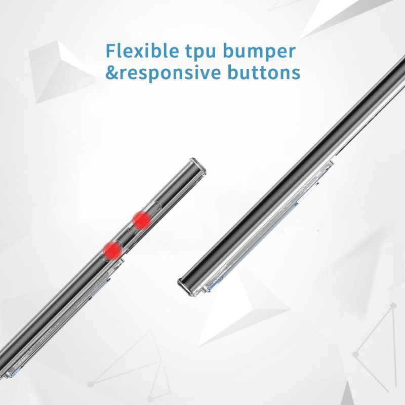 Hoesje Samsung Galaxy S25 Ultra 5g Transparant Met Kaarthouder