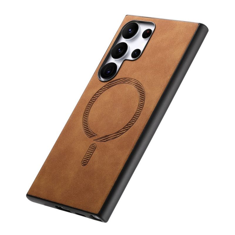 Hoesje Samsung Galaxy S25 Ultra 5g Vintage Magsafe-compatibel