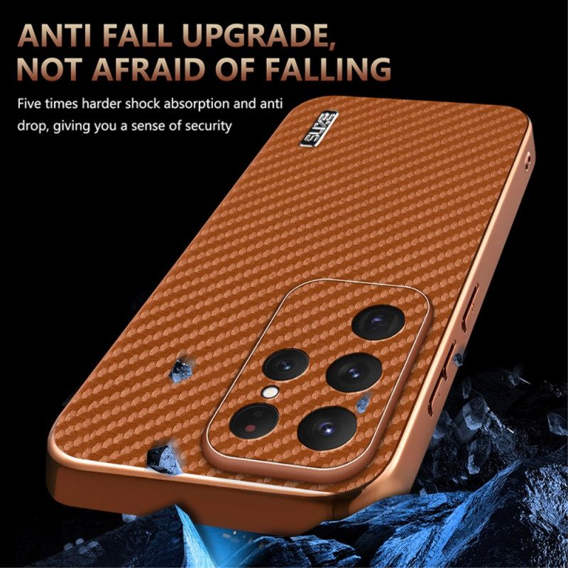 Hoesje Voor Samsung Galaxy S25 Ultra 5g Azns Koolstofvezel