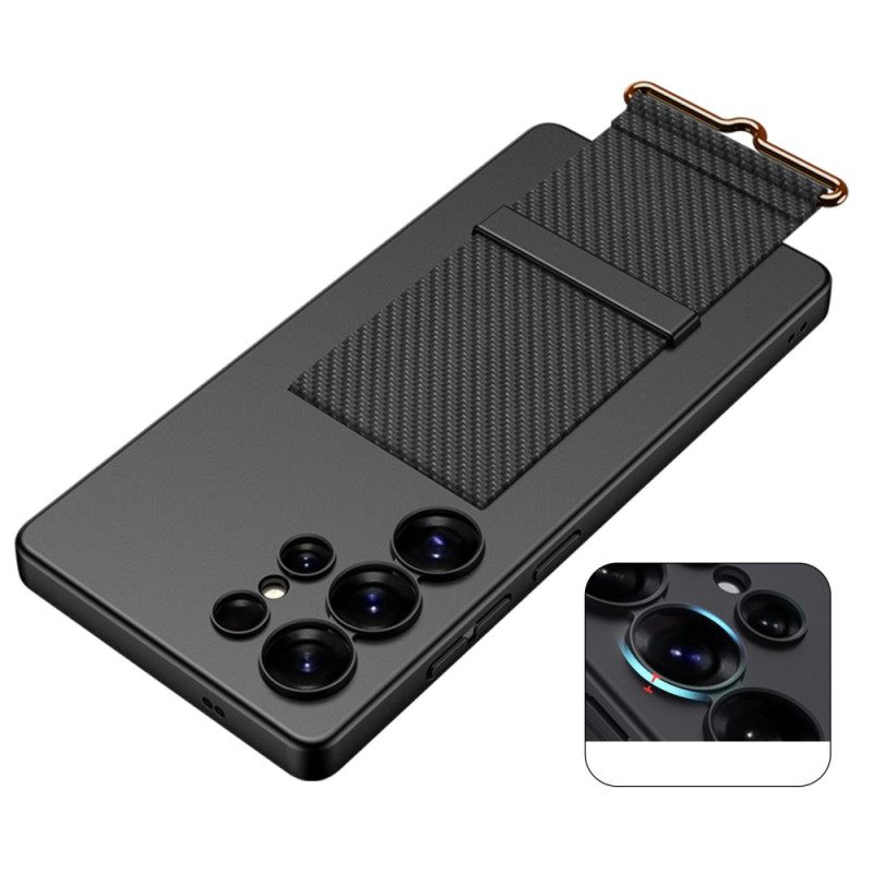 Hoesje Voor Samsung Galaxy S25 Ultra 5g Gkk-bandje En -standaard