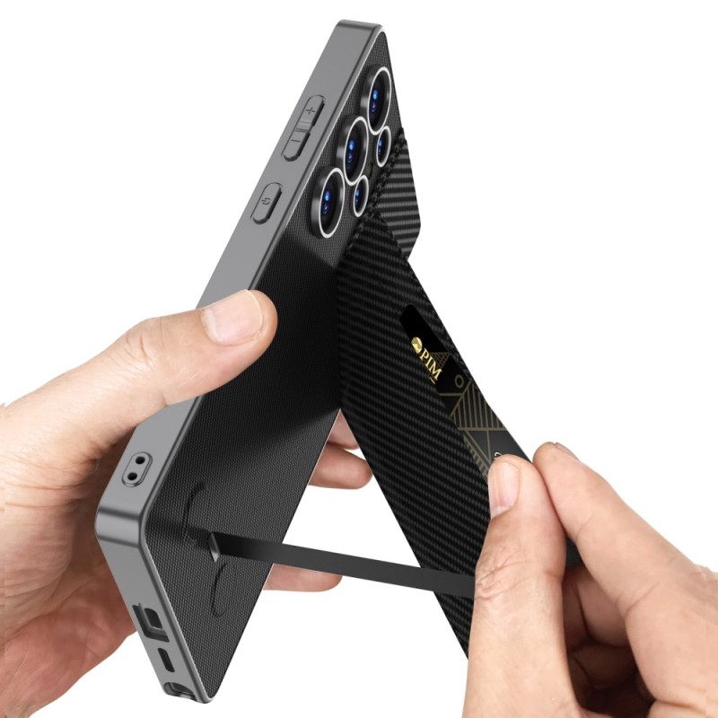 Hoesje Voor Samsung Galaxy S25 Ultra 5g Gkk Kaarthouder En Standaard