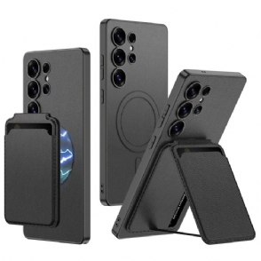 Hoesje Voor Samsung Galaxy S25 Ultra 5g Magsafe-compatibel Met Kaarthouder