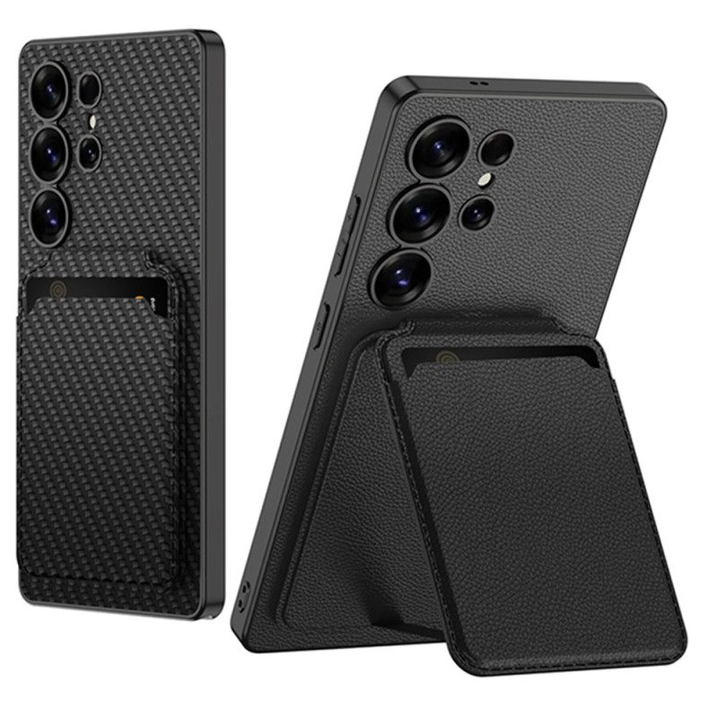 Hoesje Voor Samsung Galaxy S25 Ultra 5g Magsafe-compatibel Met Kaarthouder