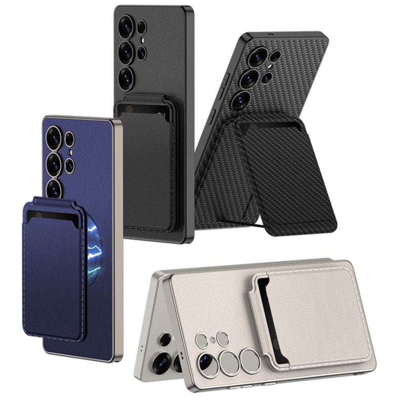 Hoesje Voor Samsung Galaxy S25 Ultra 5g Magsafe-compatibel Met Kaarthouder