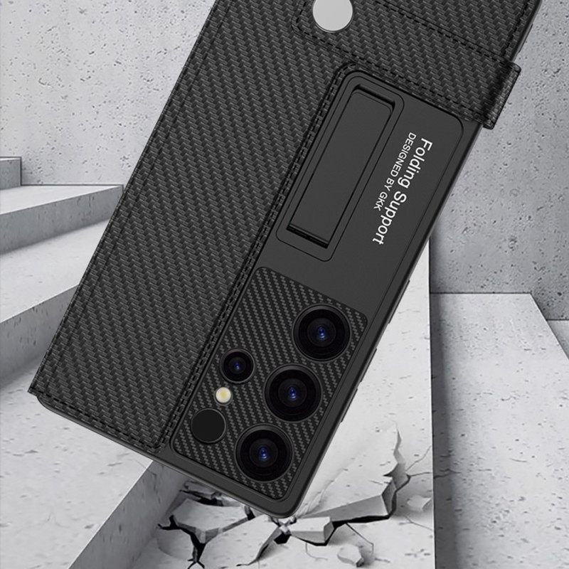 Hoesje Voor Samsung Galaxy S25 Ultra 5g Met Gkk-kaarthouder En -standaard