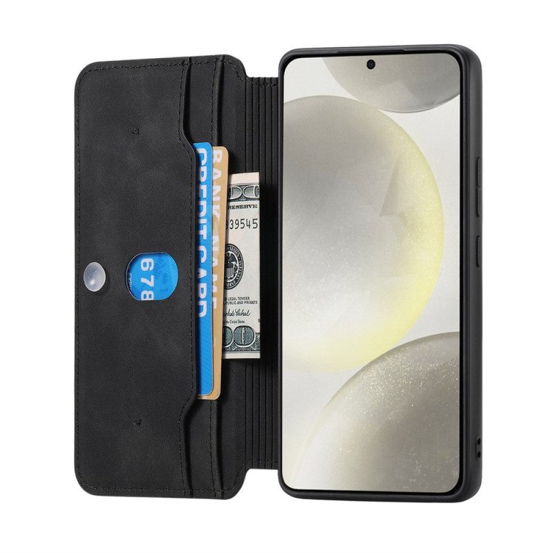 Leren Hoesje Samsung Galaxy S25 Ultra 5g Portemonnee En Afneembaar Hoesje Bescherming Hoesje