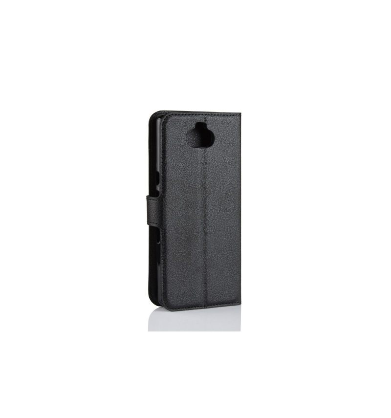 Folio-hoesje voor Sony Xperia 10 Stijl Lederen Kaarthouder