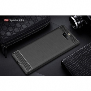 Hoesje voor Sony Xperia 10 Koolborstel Gel