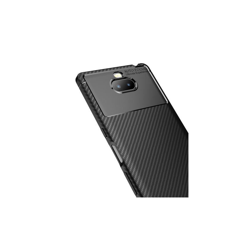 Telefoonhoesje voor Sony Xperia 10 Bescherming Karbon Classy In Gel