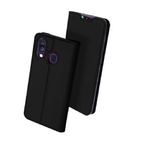 Cover voor Samsung Galaxy A40 Anti-fall Zakelijk Kunstleer