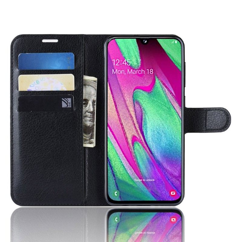Folio-hoesje voor Samsung Galaxy A40 Stijl Lederen Kaarthouder