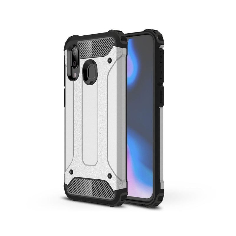 Hoesje voor Samsung Galaxy A40 Anti-fall Hybride Pantserwacht