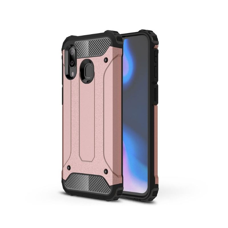 Hoesje voor Samsung Galaxy A40 Anti-fall Hybride Pantserwacht