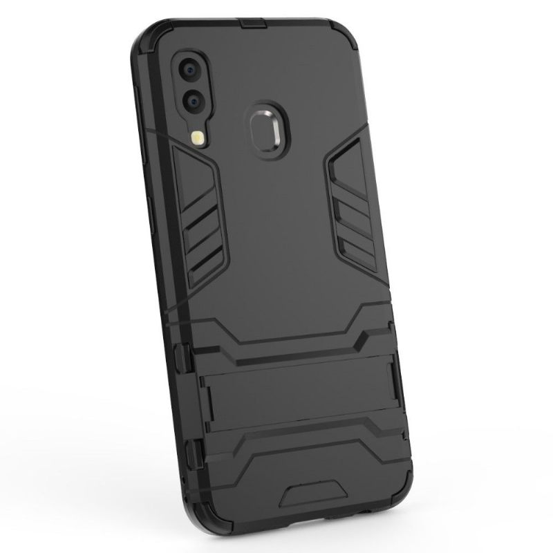 Hoesje voor Samsung Galaxy A40 Cool Guard Schokbestendig Met Geïntegreerde Standaard