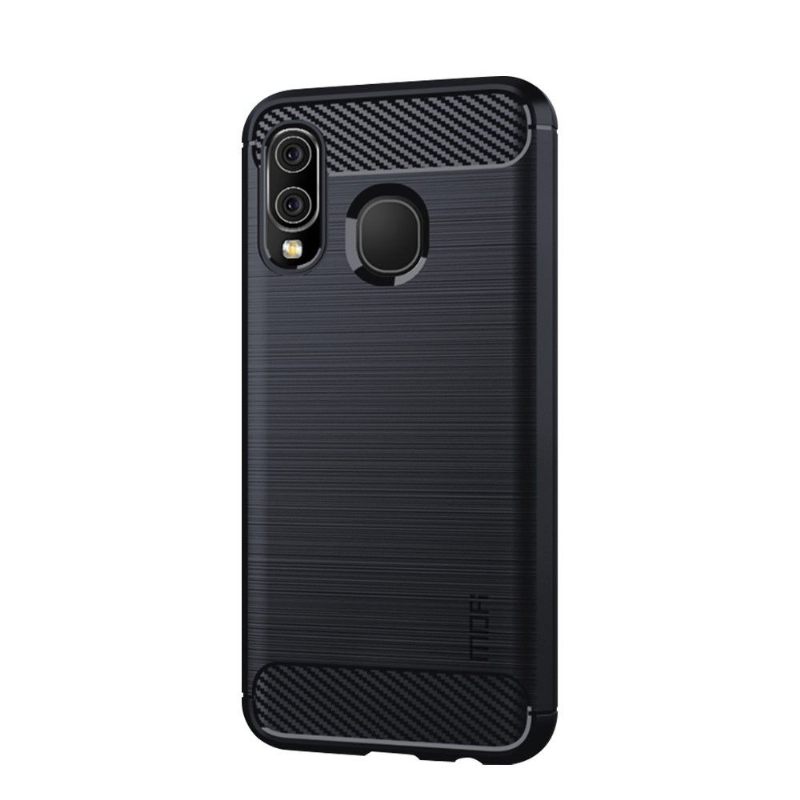 Hoesje voor Samsung Galaxy A40 Geborsteld Mofi
