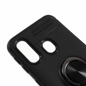 Hoesje voor Samsung Galaxy A40 Gel Met Roterende Houder
