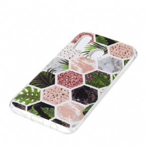 Hoesje voor Samsung Galaxy A40 Honingraatontwerp