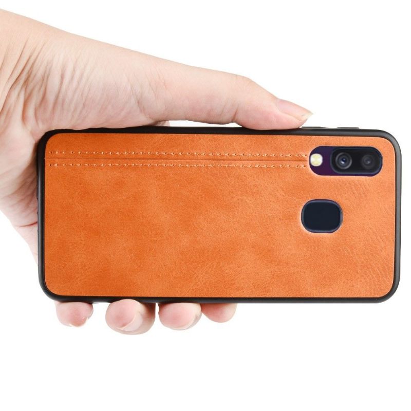 Hoesje voor Samsung Galaxy A40 Leereffect