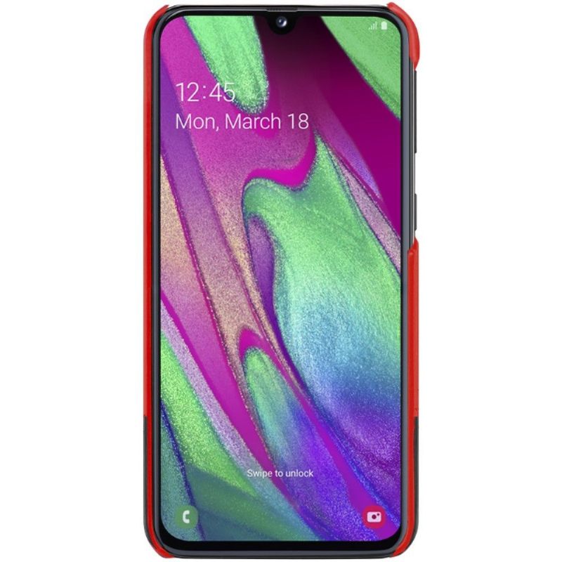 Telefoonhoesje voor Samsung Galaxy A40 Bescherming Imak Bicolor Imitatieleer