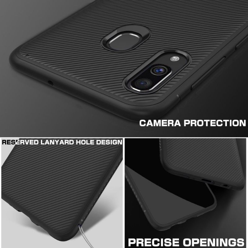 Telefoonhoesje voor Samsung Galaxy A40 Pantsereffect Bevriezen