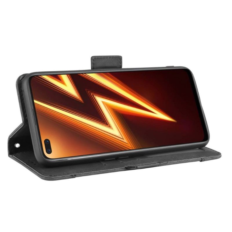 Folio-hoesje voor Realme 6 Pro Premium Met Kaarthouder