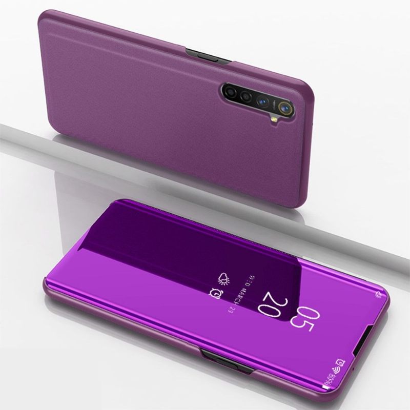 Hoesje voor Realme 6 Pro Folio-hoesje Spiegeleffect
