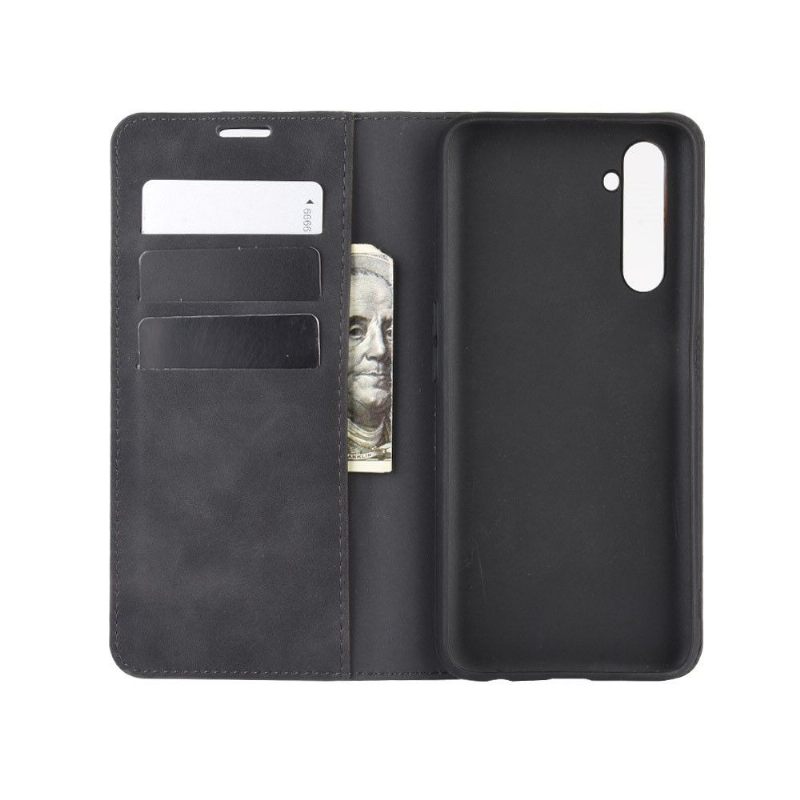Leren Hoesje voor Realme 6 Pro Zakelijk Retro