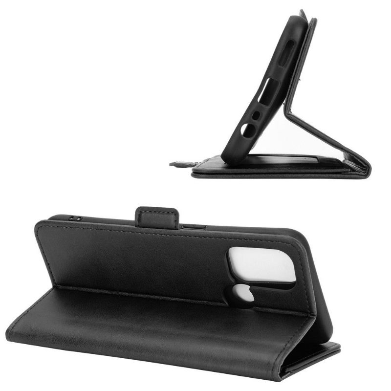 Cover voor Oppo A53 Portemonnee Mat Kunstleer Hoes