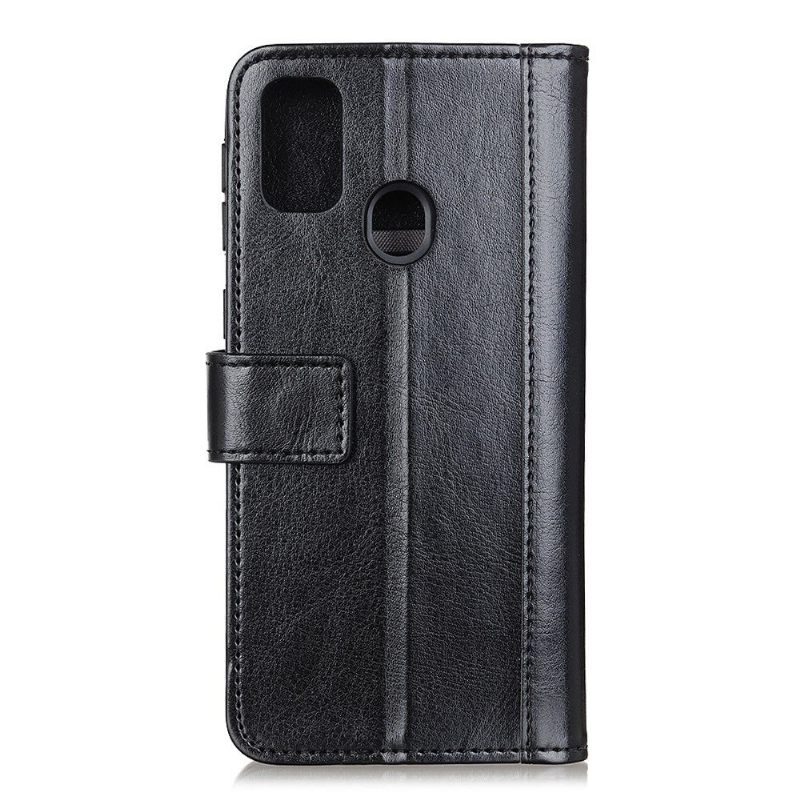 Folio-hoesje voor Oppo A53 Anti-fall Ledereffect Met Klinknagels