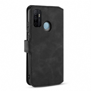 Folio-hoesje voor Oppo A53 Dg Ming Retro Stijl