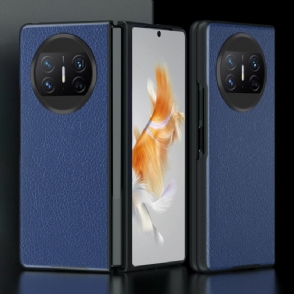 Hoesje Huawei Mate X3 Lychee Leerstijl