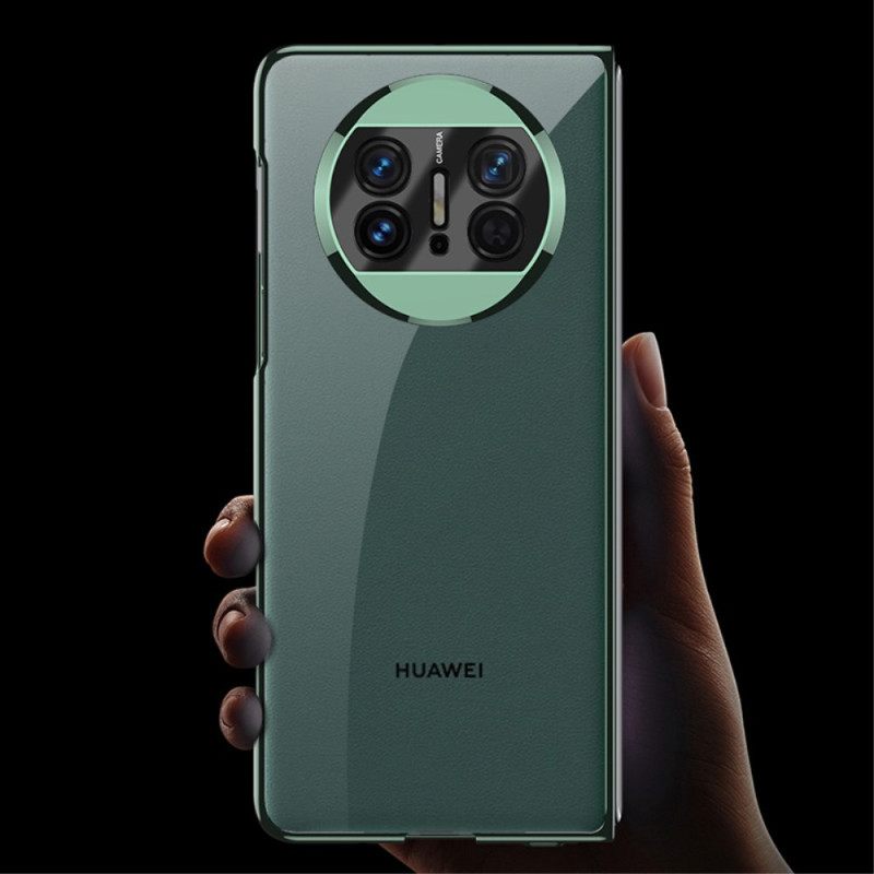 Hoesje Huawei Mate X3 Transparant Met Gkk Glazen Beschermer