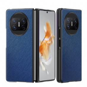 Hoesje Voor Huawei Mate X3 Geweven Textuur