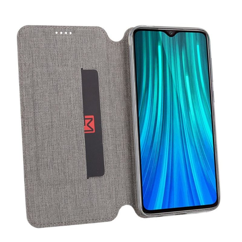 Folio-hoesje voor Xiaomi Redmi Note 8 Pro Anti-fall Ondersteuningsfunctie Voor Beugels