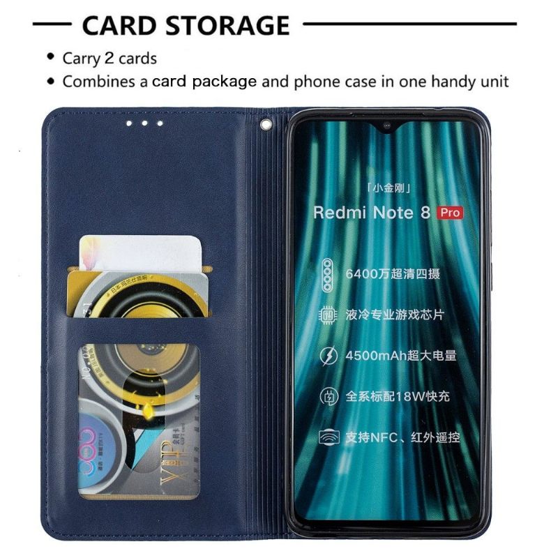 Folio-hoesje voor Xiaomi Redmi Note 8 Pro Célinia-kaarthouder