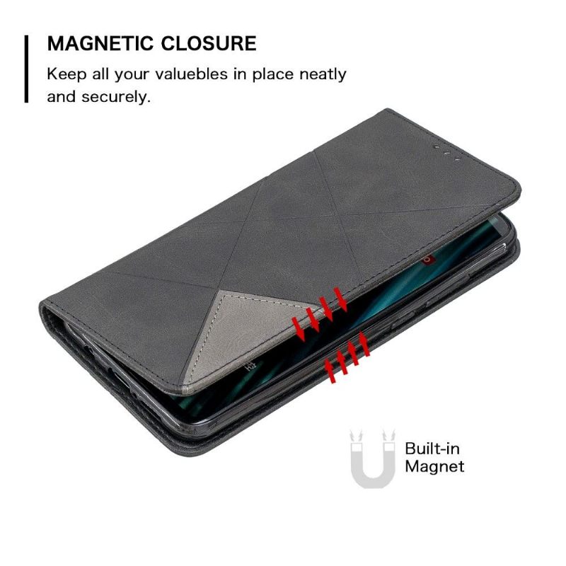 Folio-hoesje voor Xiaomi Redmi Note 8 Pro Célinia-kaarthouder