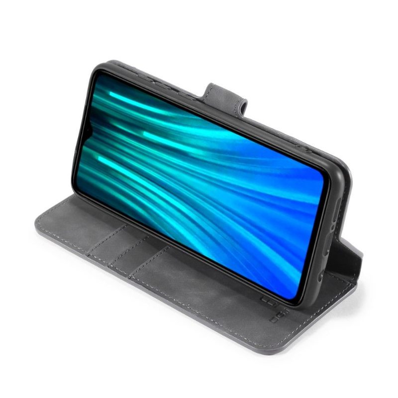 Folio-hoesje voor Xiaomi Redmi Note 8 Pro Dg Ming Leereffect