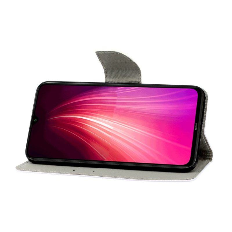 Folio-hoesje voor Xiaomi Redmi Note 8 Pro Portemonnee Daisy