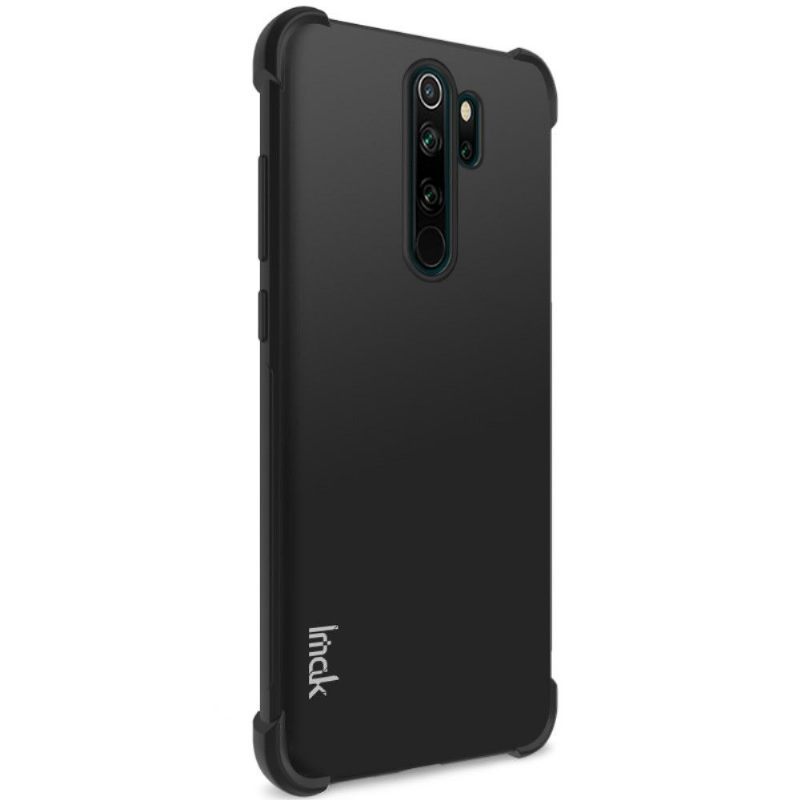 Hoesje voor Xiaomi Redmi Note 8 Pro Klasse Protect - Zwart Metaal