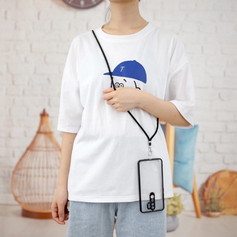 Hoesje voor Xiaomi Redmi Note 8 Pro Met Koord Heldere Bumper