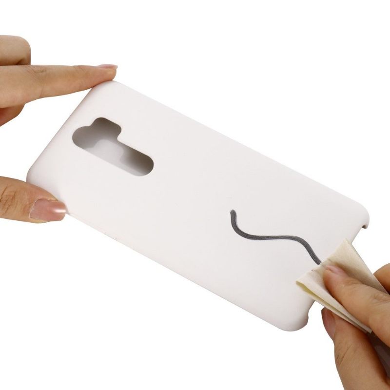 Hoesje voor Xiaomi Redmi Note 8 Pro Vloeibare Siliconen