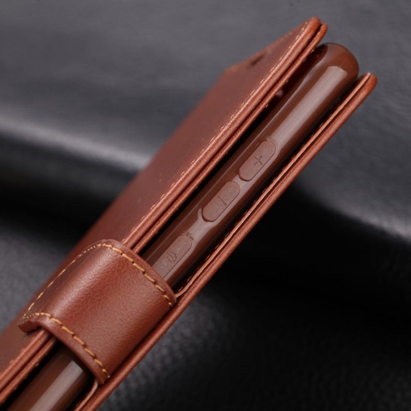 Leren Hoesje voor Xiaomi Redmi Note 8 Pro Bescherming Azns Kunstleer